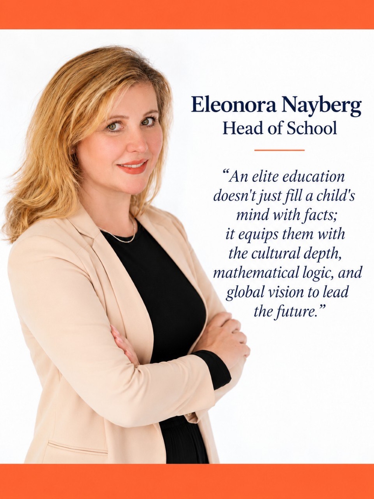Meet Eleonora Nayberg, Head of San Francisco Pacific Academy for 25 years.

Her vision was to give students not only a strong education, but also the ability to think mathematically, logically, and in...